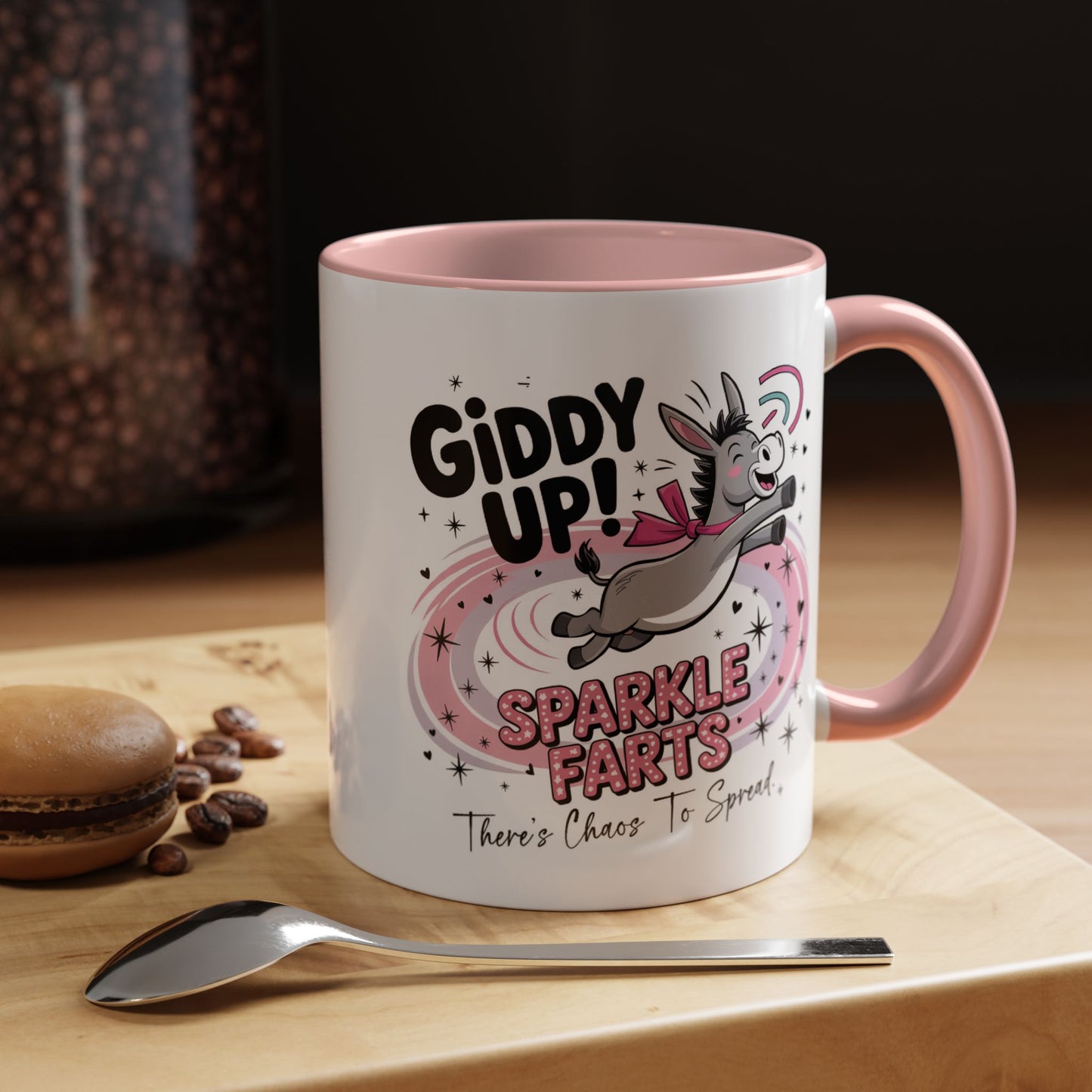 Humor Mug - Giddy Up Sparkle Farts