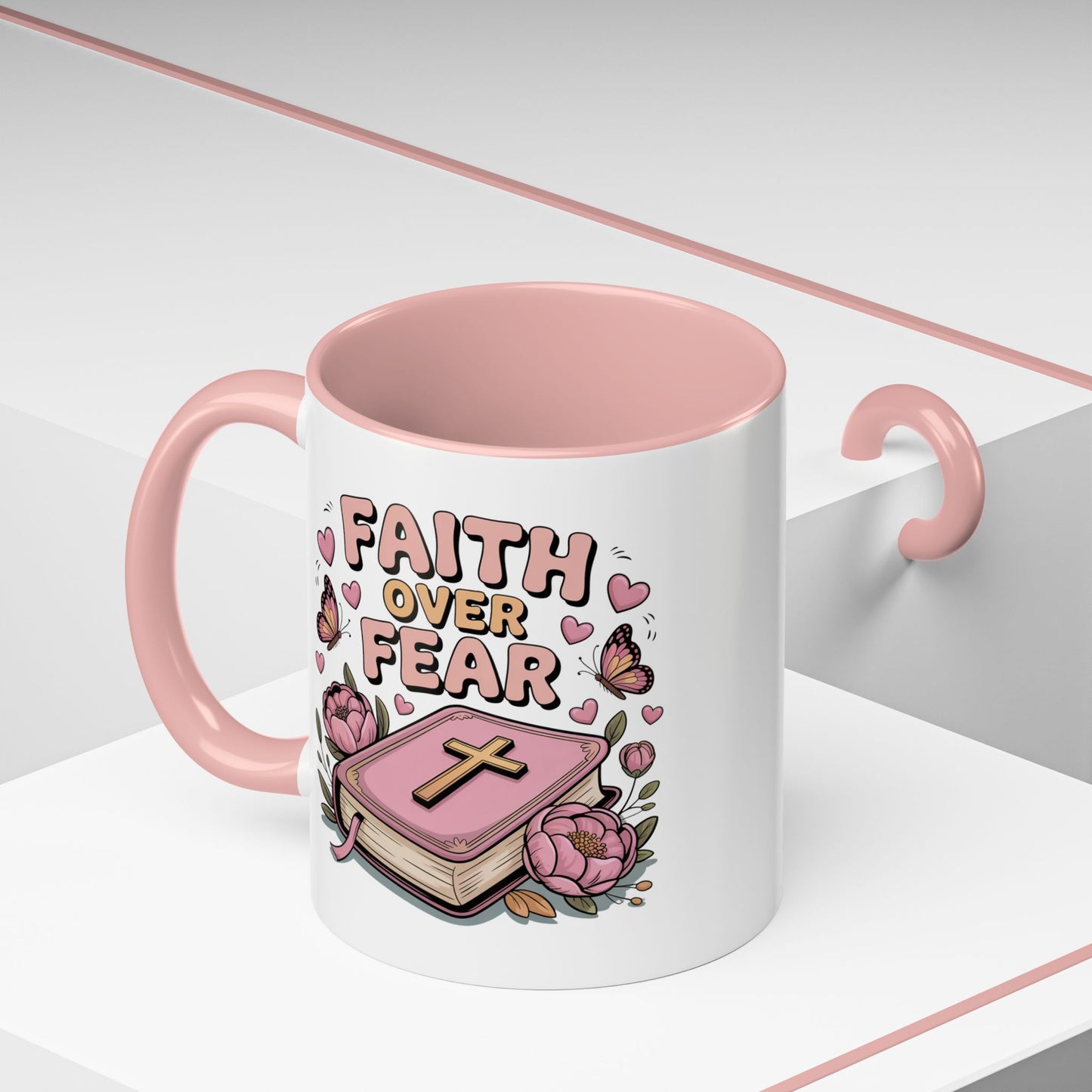 Religious Mug - Faith Over Fear