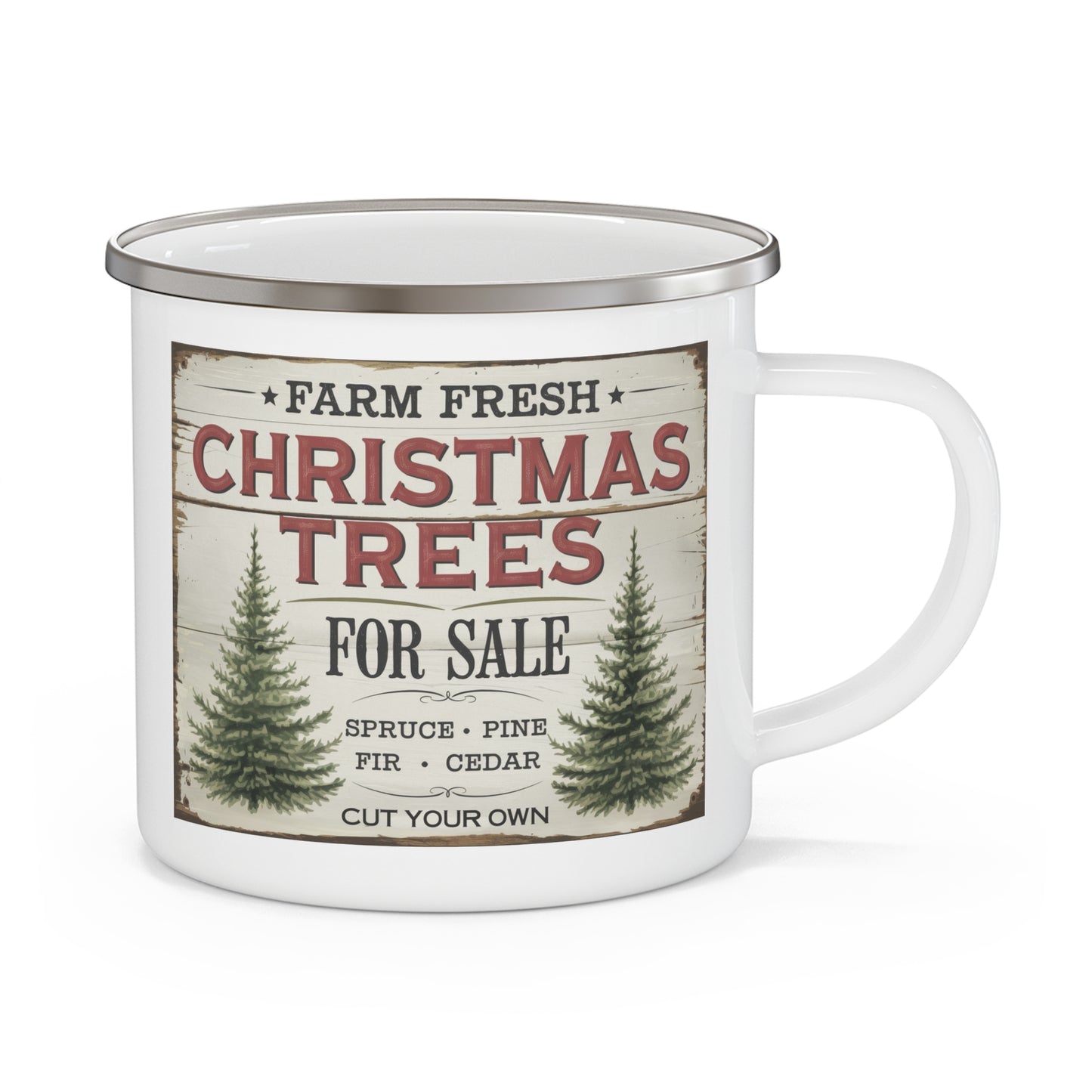 Christmas Mug - Farm Fresh Christmas Trees