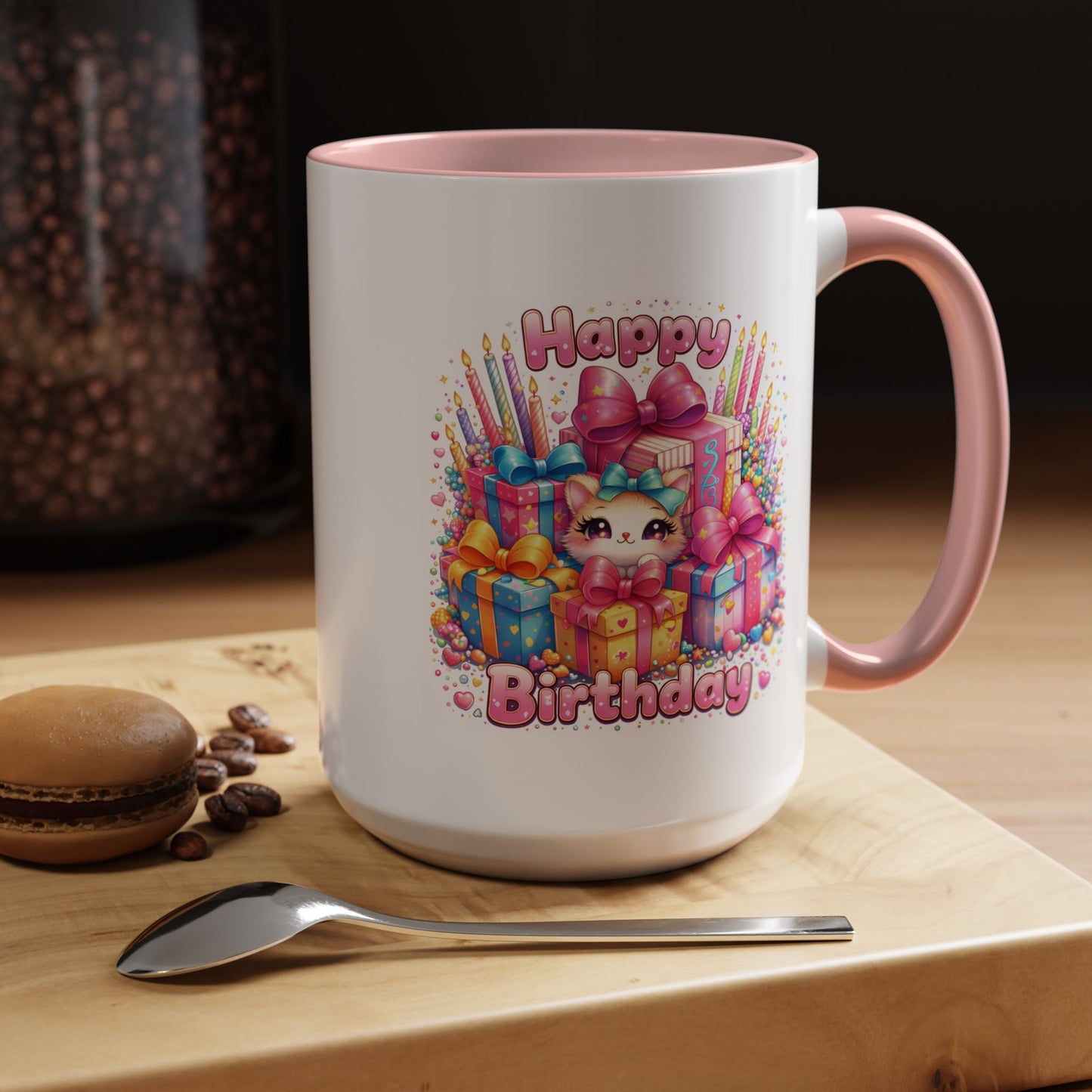 Birthday Mug - Kawaii Kitty