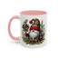 Christmas Mug - Red and Green Gnome