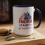 4th of July Mug - Friends Family Freedom Sunflower