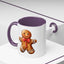 Christmas Mug - Gingerbread Man Red Bow