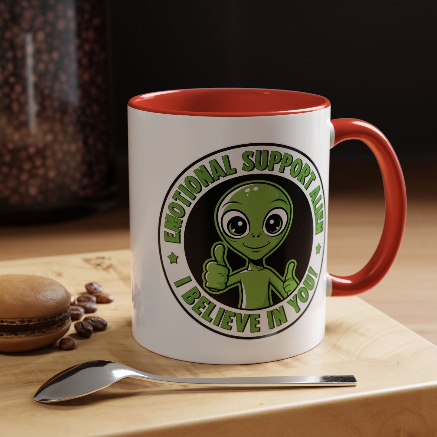 Alien Mug - Emotional Support Alien
