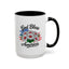 4th of July Mug - God Bless America Daisies