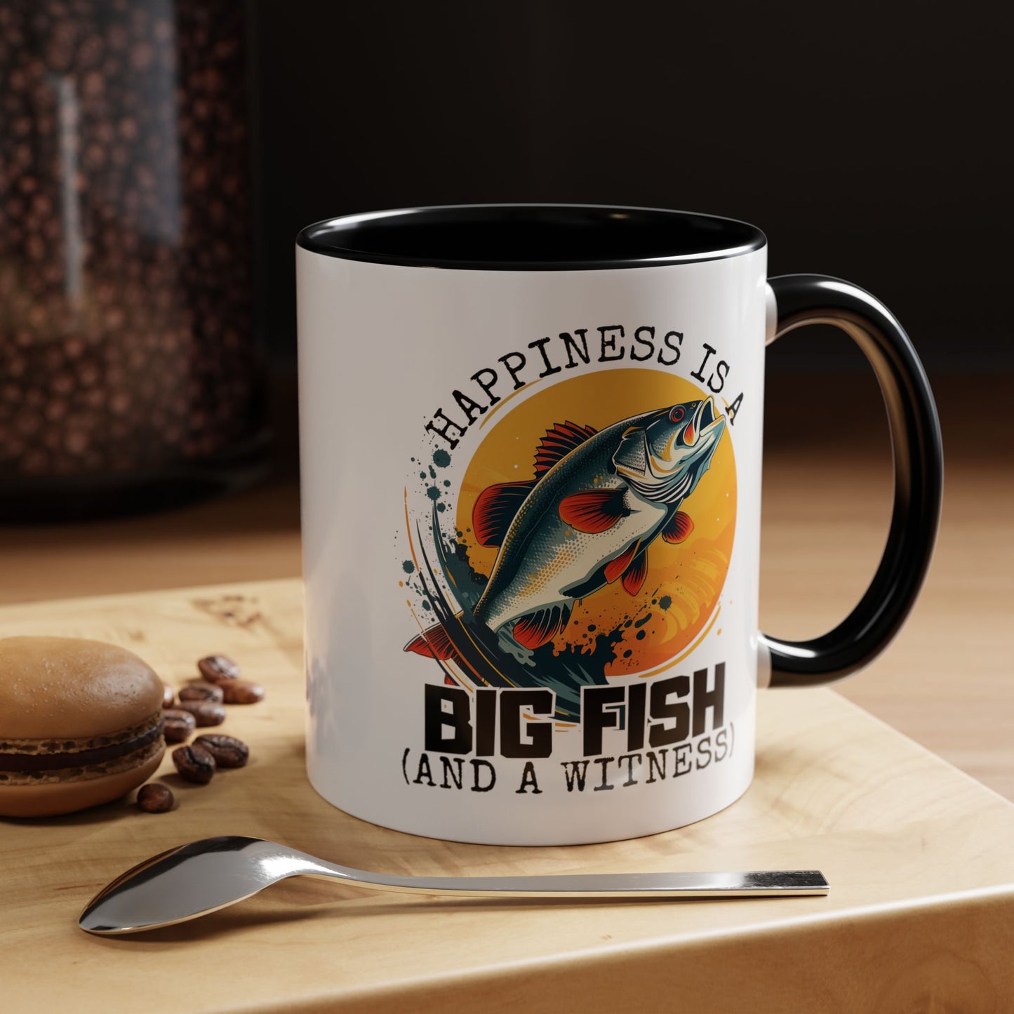 Adventure Mug - Happiness Is A Big Fish