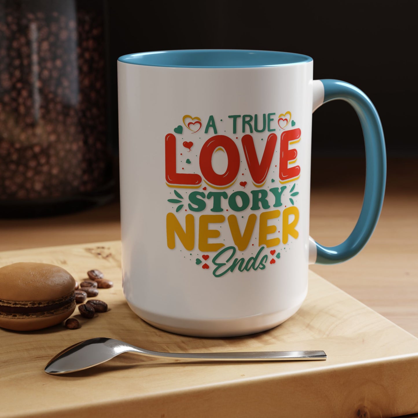 Anniversary Mug - A true Love Story Never Ends