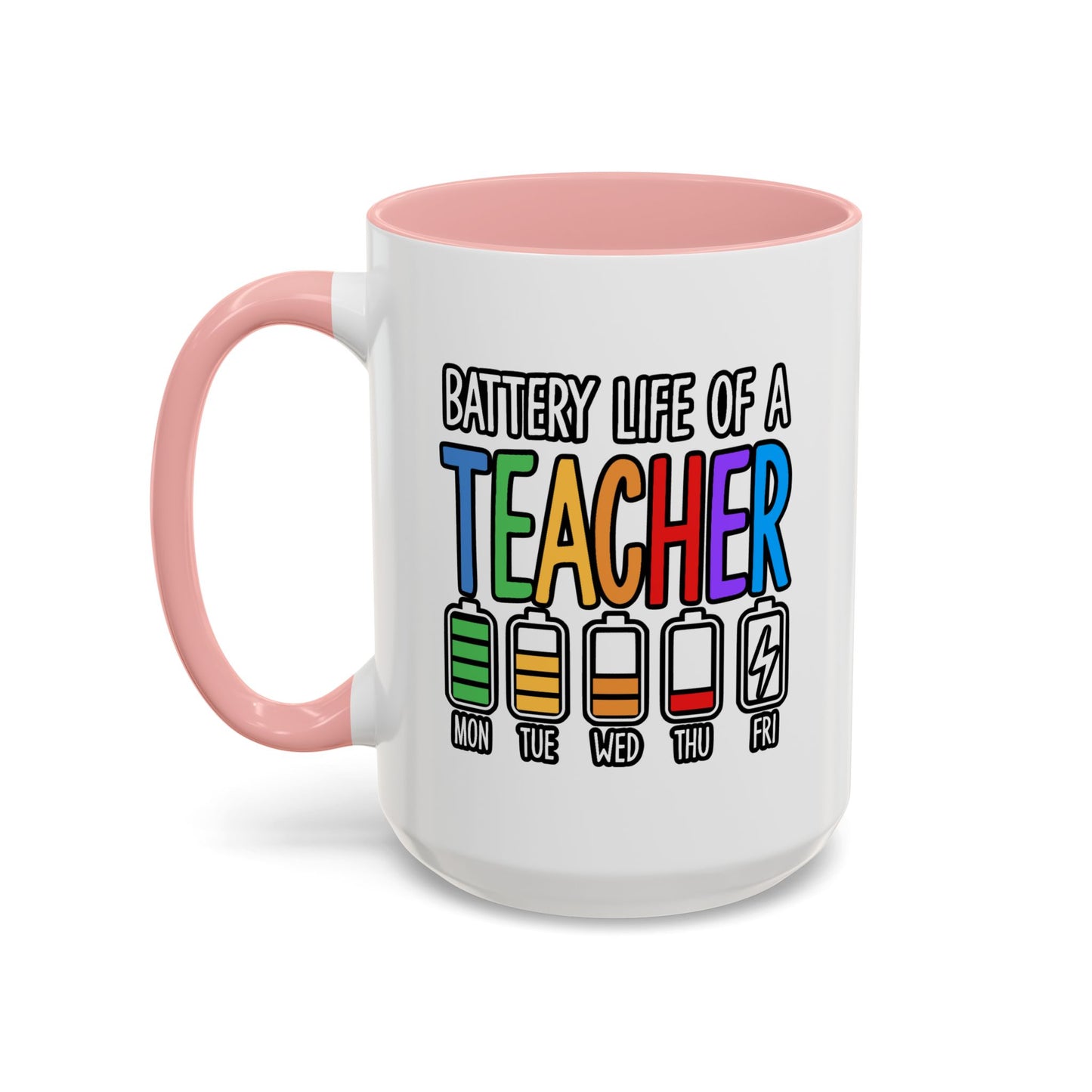 Office Mug - Battery Life of a Teacher