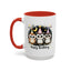 Birthday Mug - Happy Birthday Owls