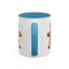 Christmas Mug - Gingerbread Man Green Bow
