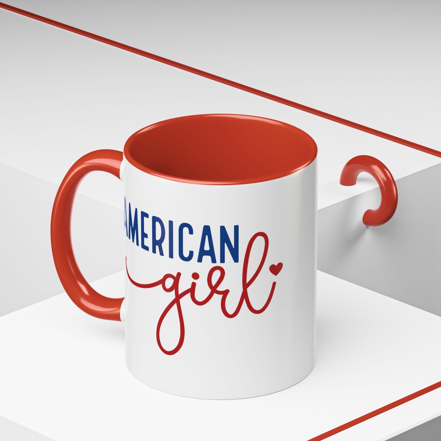 4th of July Mug - American Girl