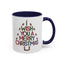 Christmas Mug - I Wish You a Merry Christmas Present Treee