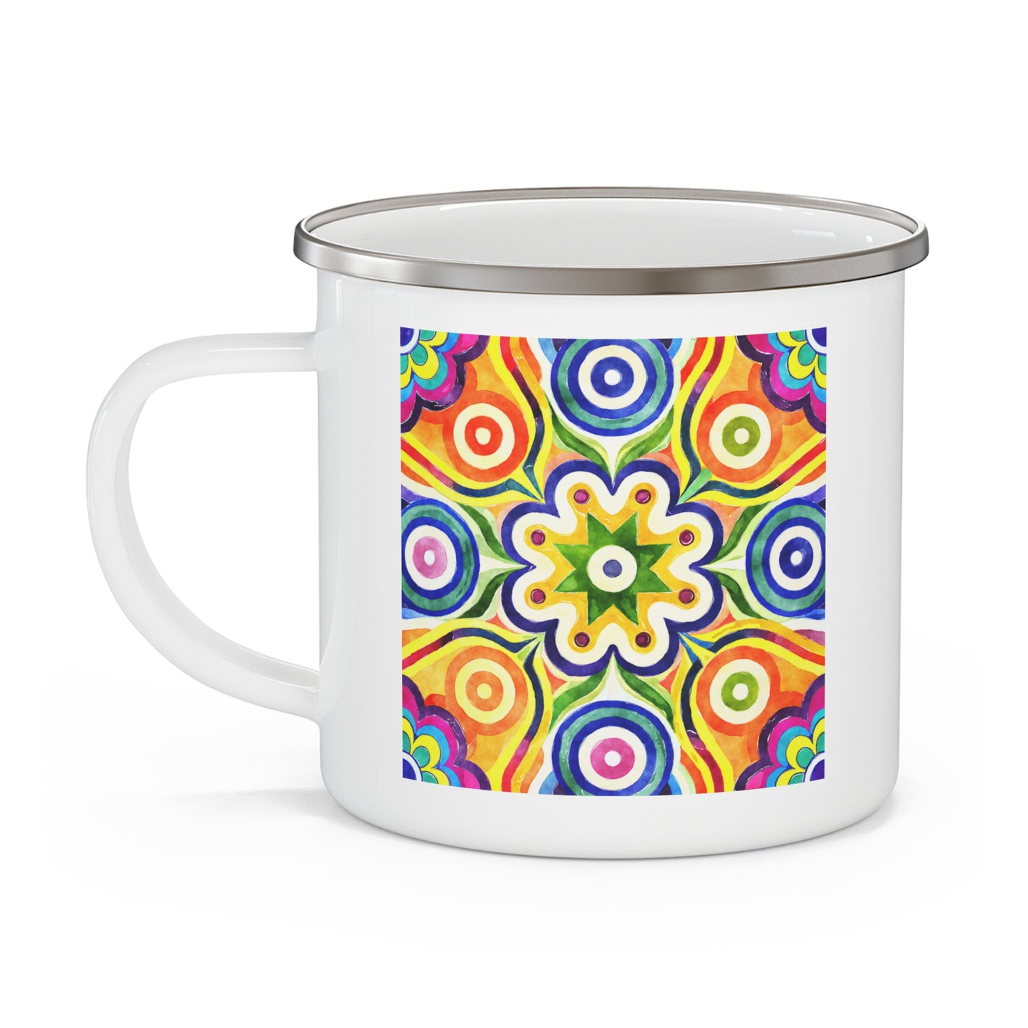 Artistic Mug - Funky Mandala Design 1