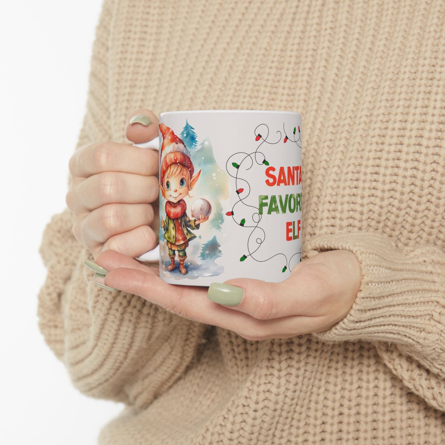 Christmas Mug - Santa's Favorite Elf