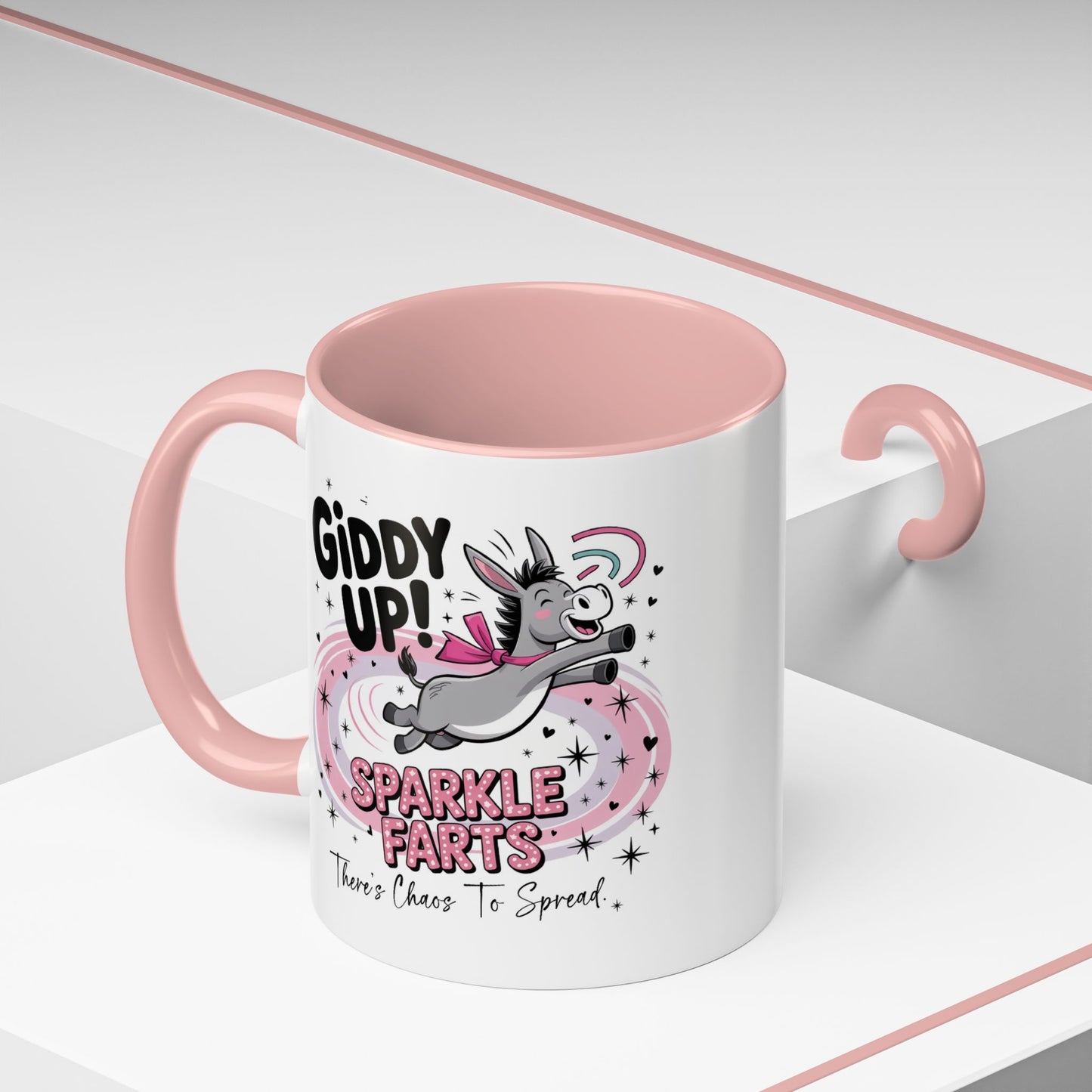 Humor Mug - Giddy Up Sparkle Farts