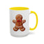 Christmas Mug - Decorative Gingerbread Man