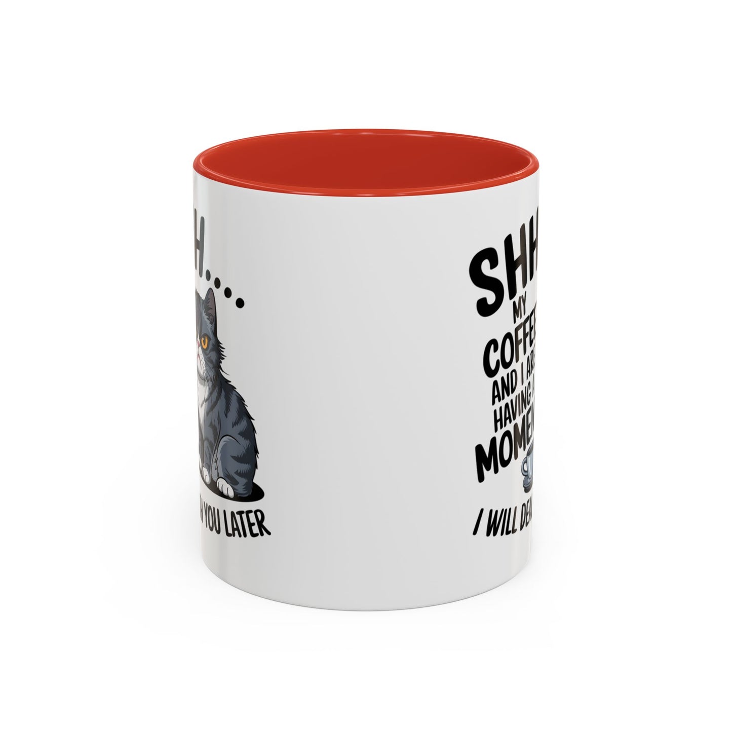 Animal Mug - Shhhh My Coffee and I