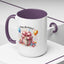 Birthday Mug - Happy Birthday Pink Ribbon Present