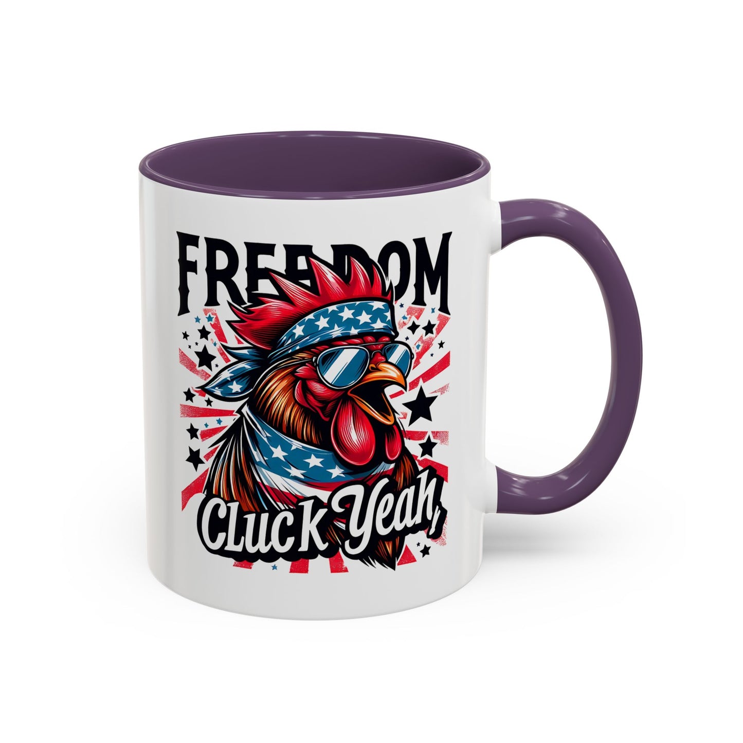 4th of July Mug - Freedom Cluck Yeah!
