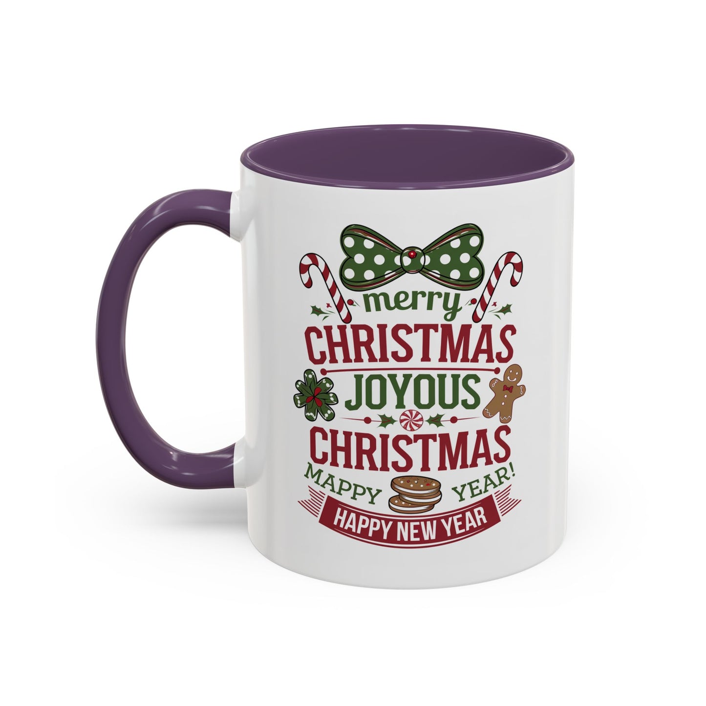 Christmas Mug - Merry Christmas Joyous Christmas Happy New Year