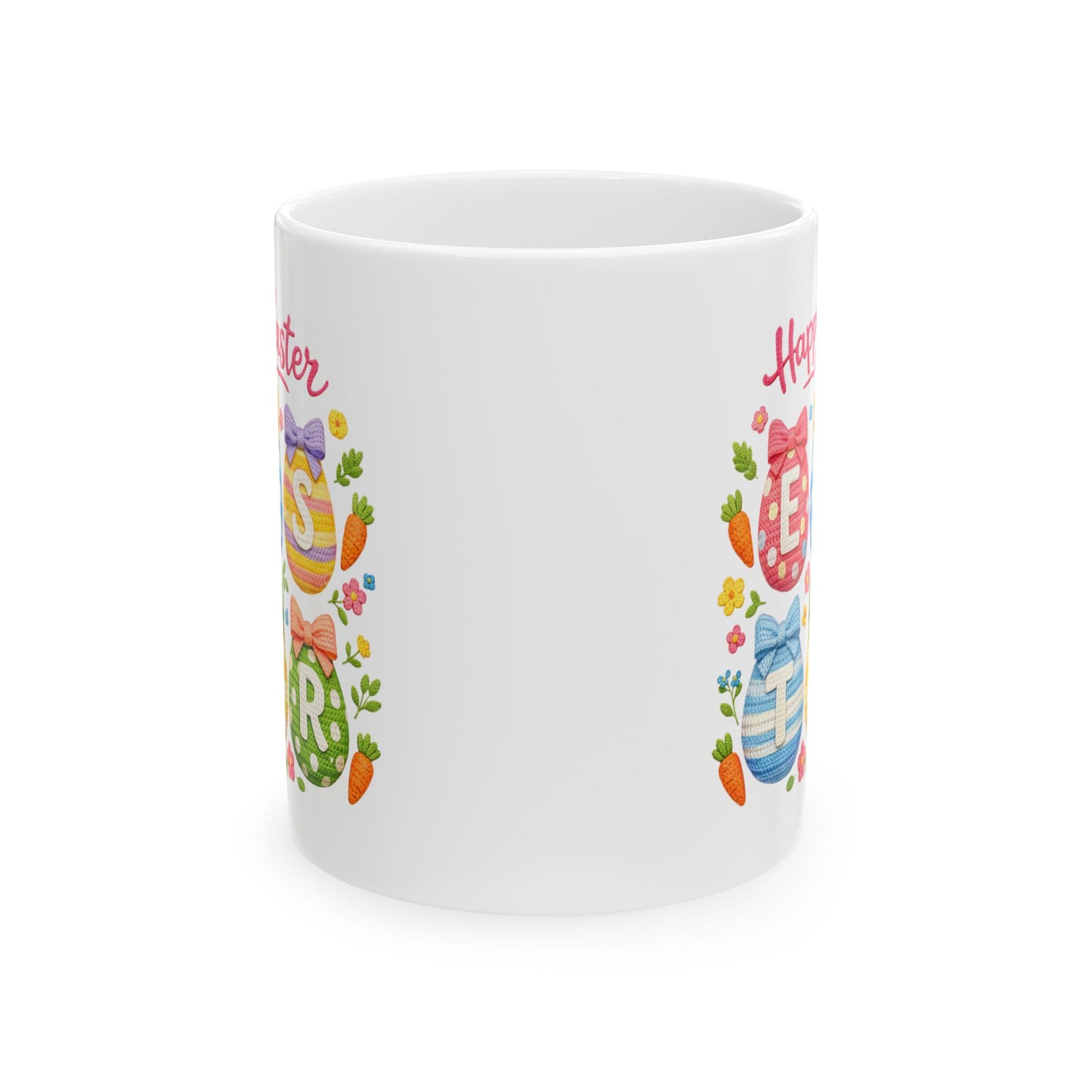 Easter Mug - Happy Easter Crochet