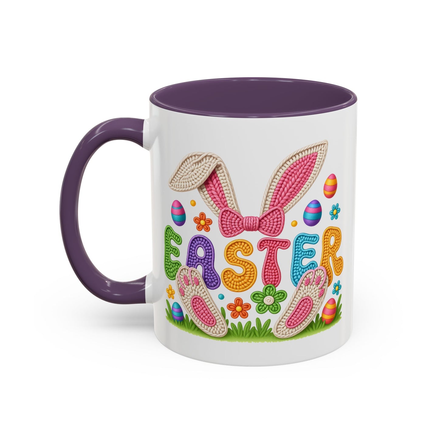 Easter Mug - Yarn Easter Bunny