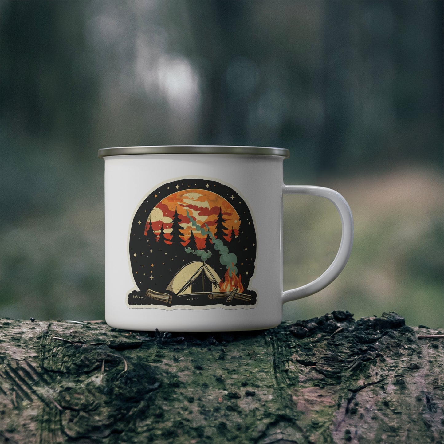 Adventure Mug - Camping Landscape 2