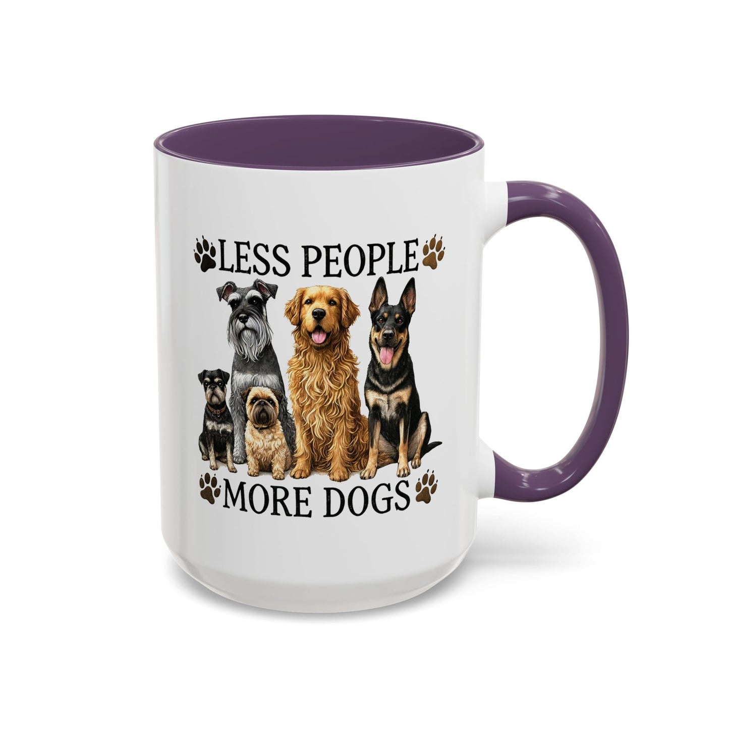Animal Mug - Less People More Dogs