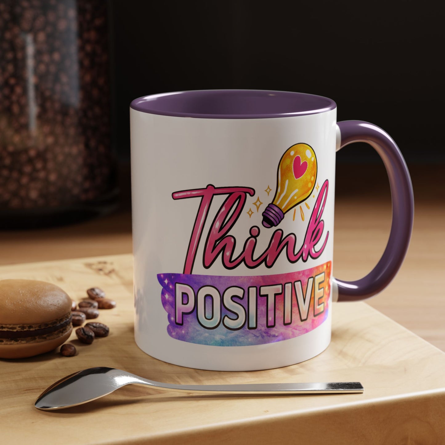 Wellness Mug - Think Positive Lightbulb