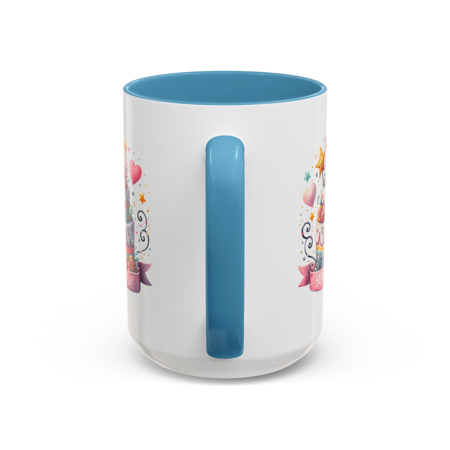 Birthday Mug - Happy Birthday Two Tiered Cake
