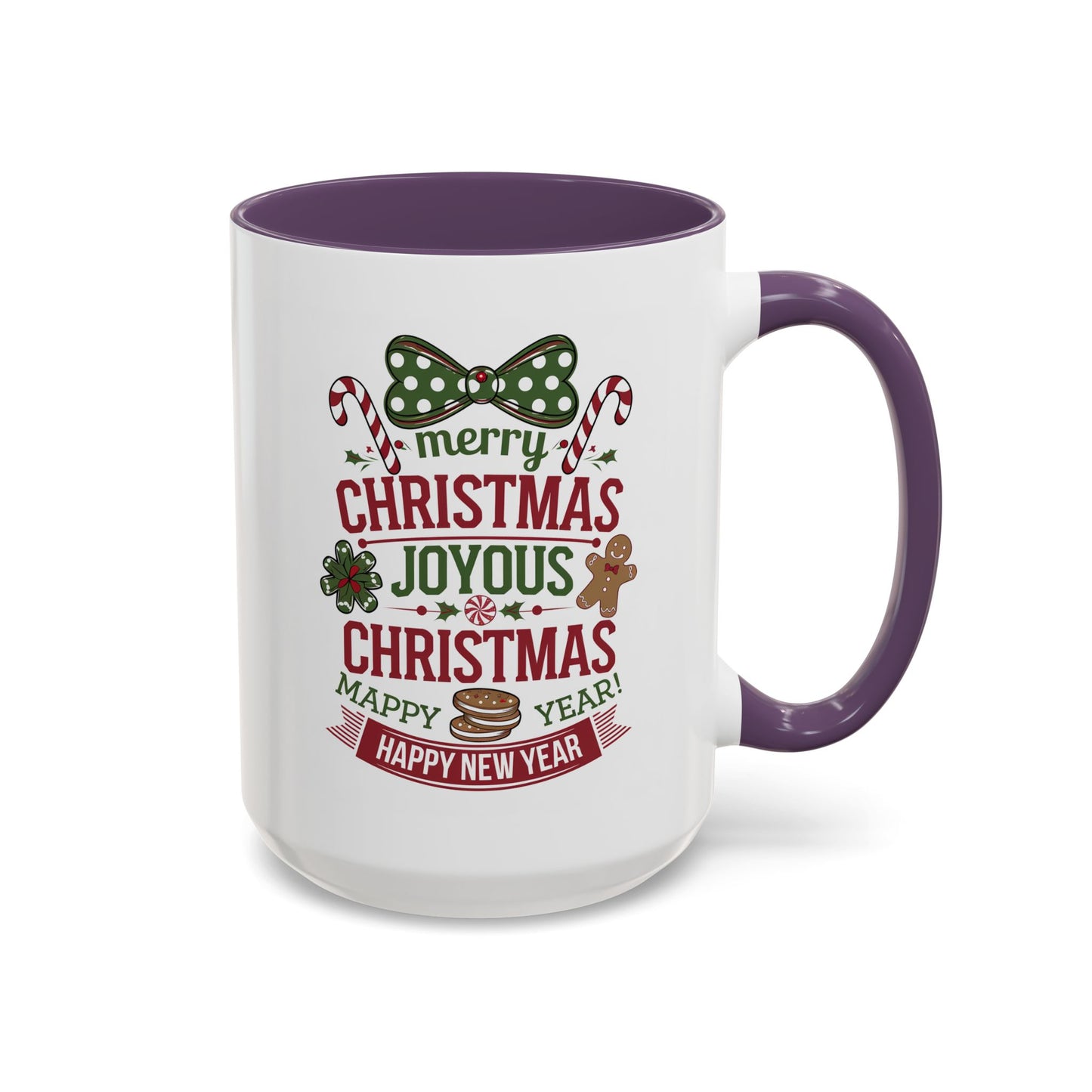Christmas Mug - Merry Christmas Joyous Christmas Happy New Year