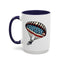 4th of July Mug - Airborne Soldier Parachute Flag