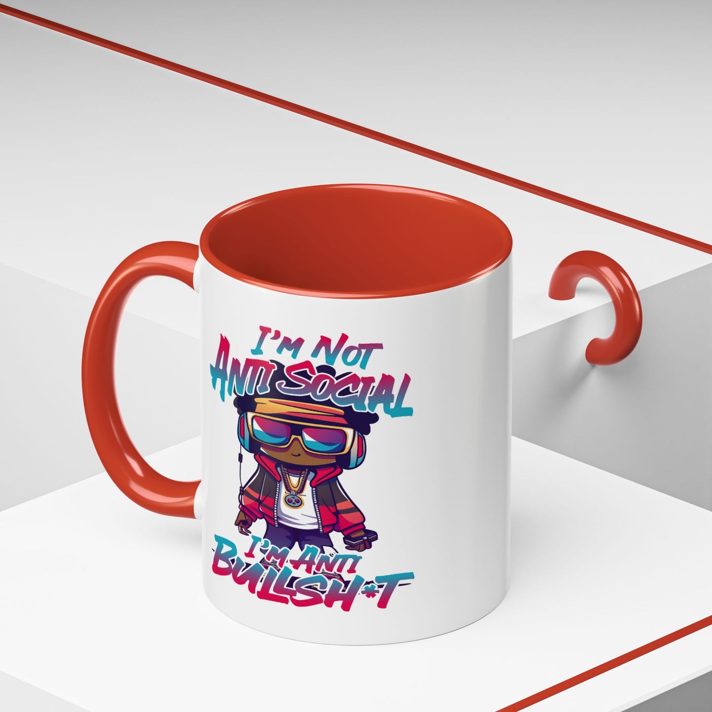 Humor Mug - I'm Not Anti-social
