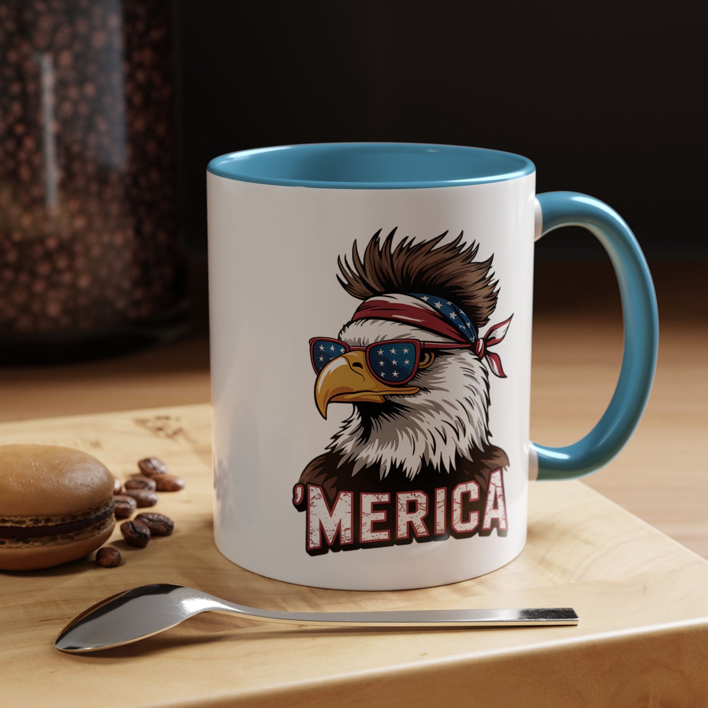 4th of July Mug - America Patriotic Eagle