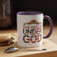 4th of July Mug - One Nation Under God Cross Flag