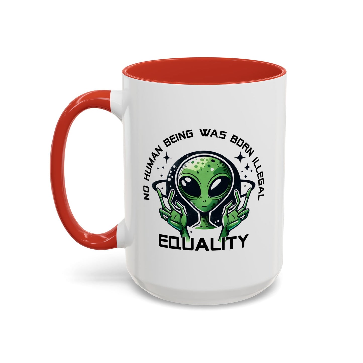Alien Mug - No Human Being