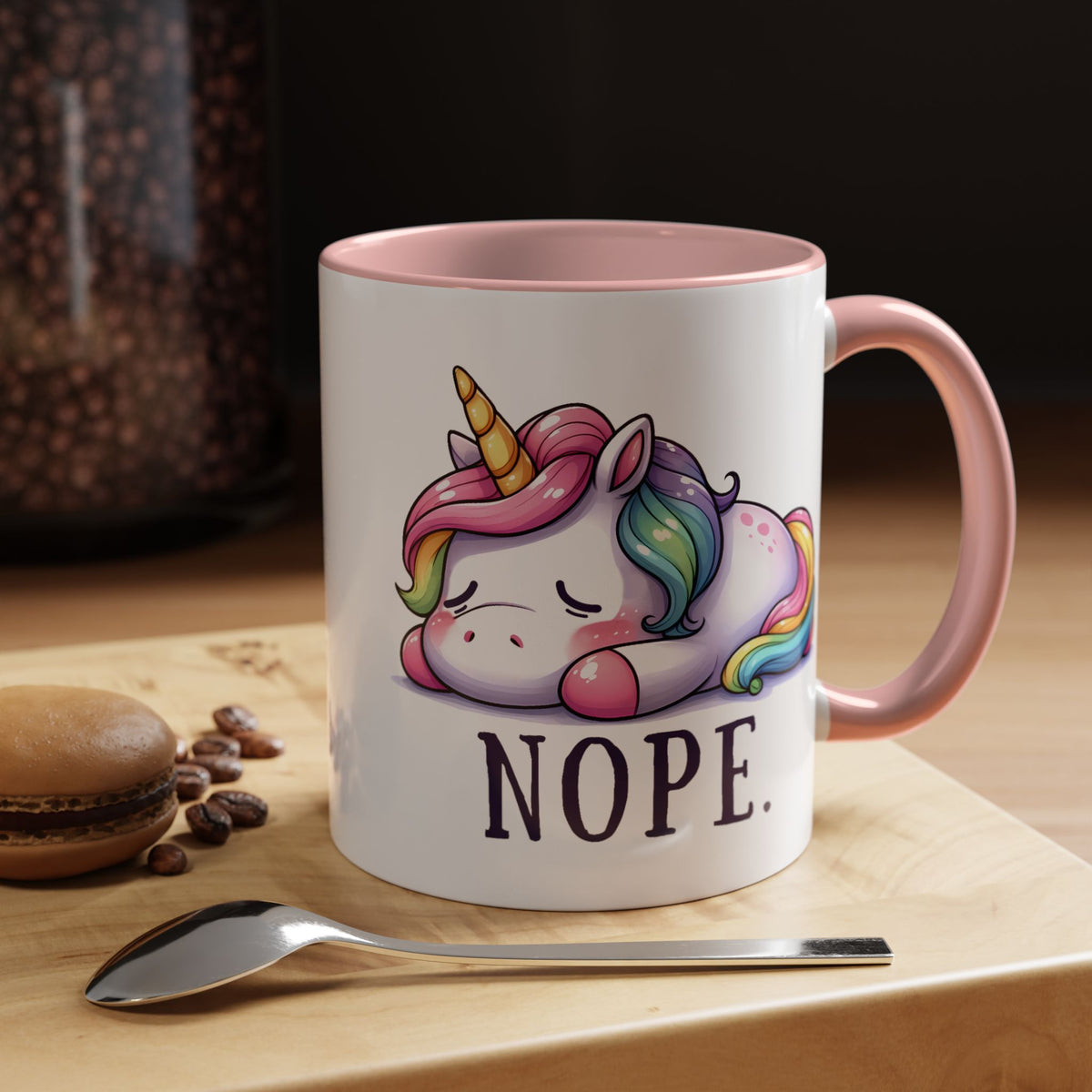 Humor Mug - Nope Unicorn