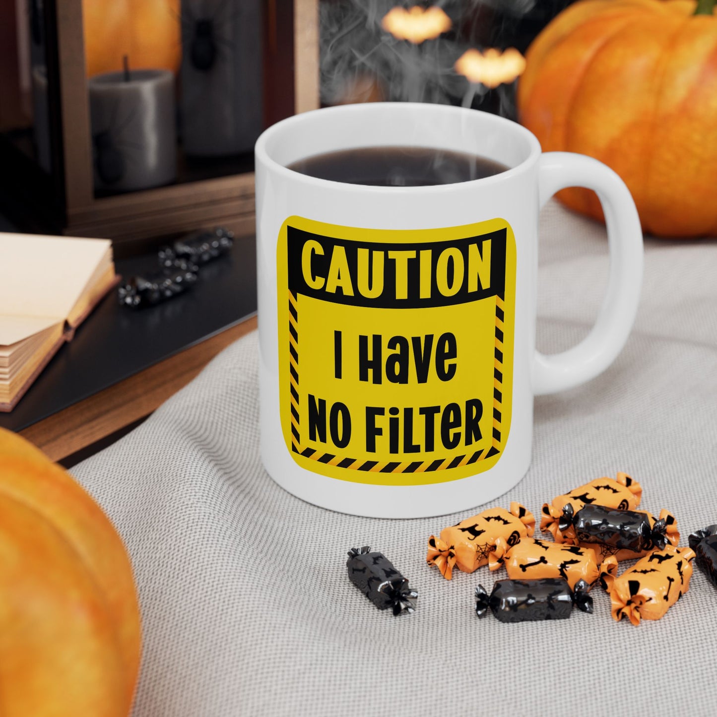 Humor Mug - Caution I Have No Filter
