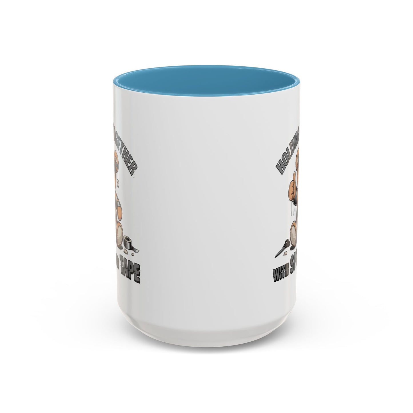 Humor Mug - Holding It Together With Spite & Tape