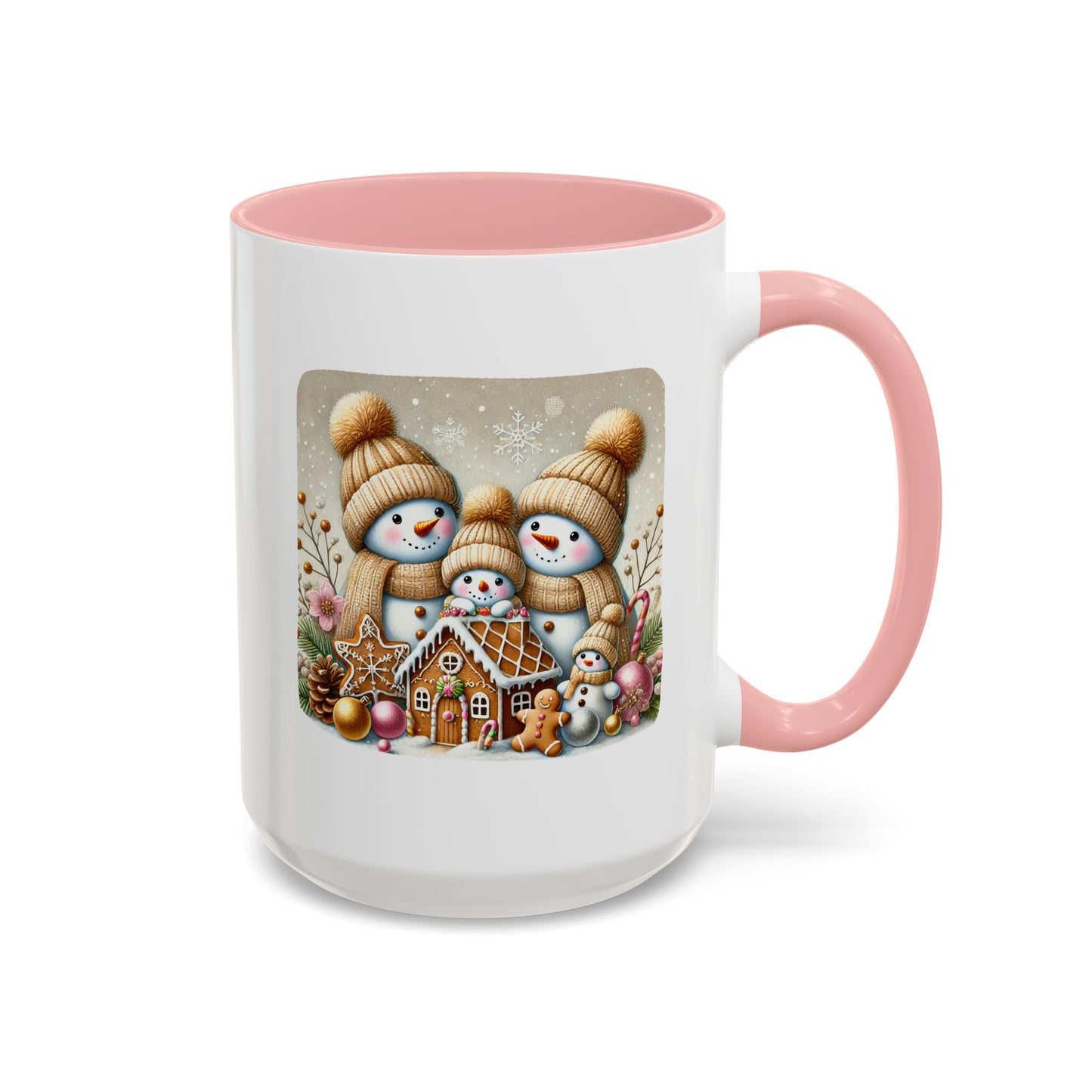 Christmas Mug - Gingerbread Snowman Family 2