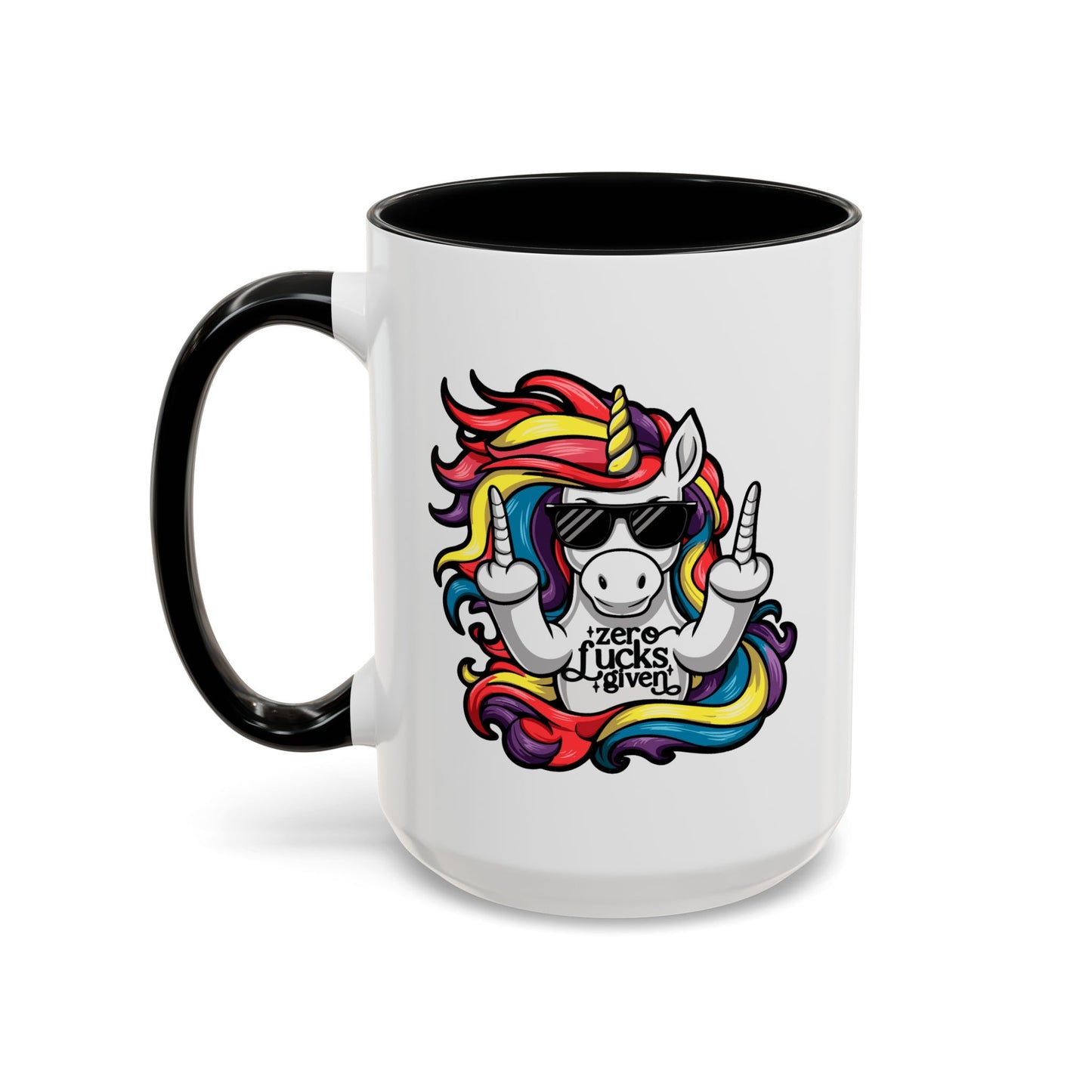 Adult Mug - Zero Fucks Given Unicorn
