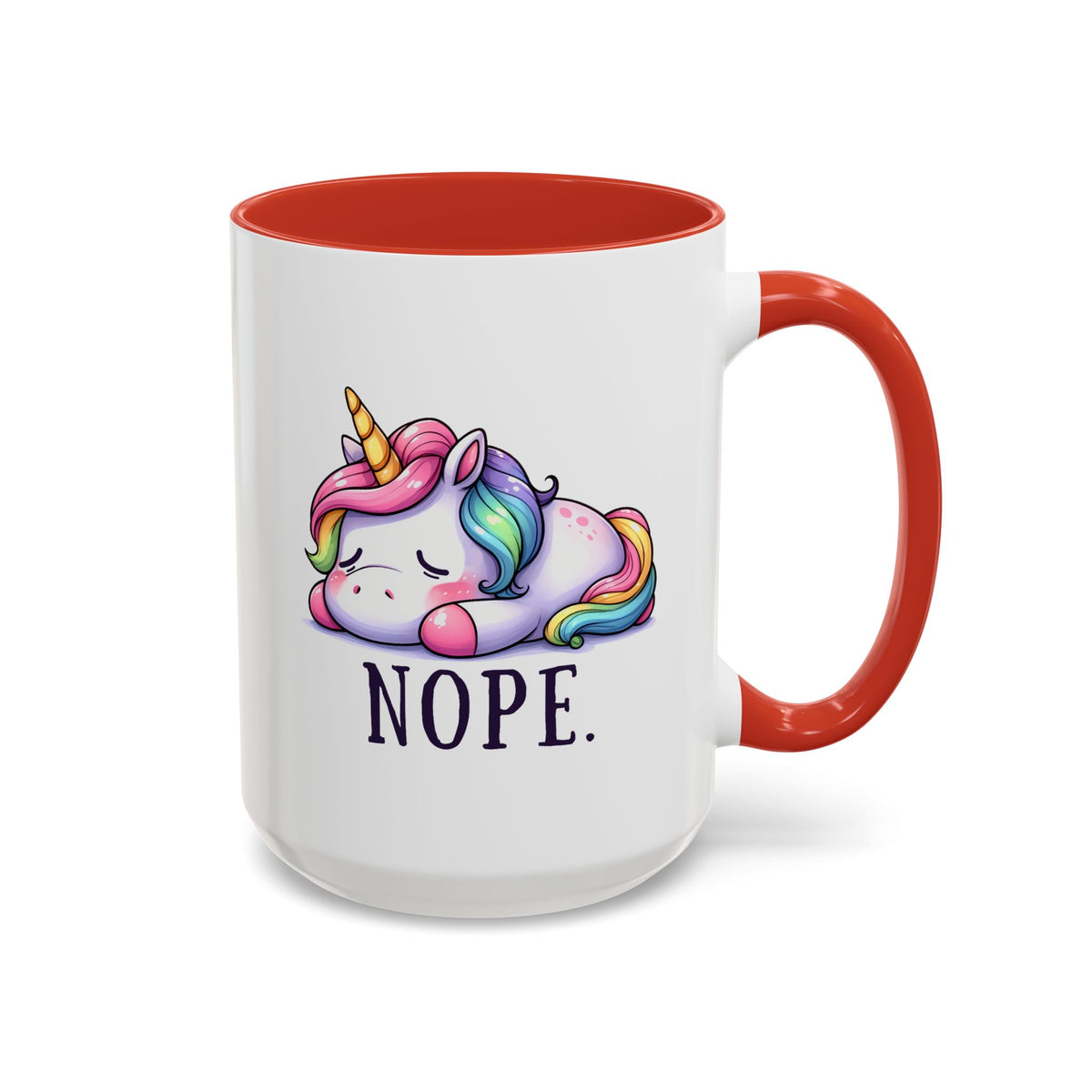 Humor Mug - Nope Unicorn