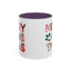 Christmas Mug - Merry Christmas Red Green & Gold Decorative Text