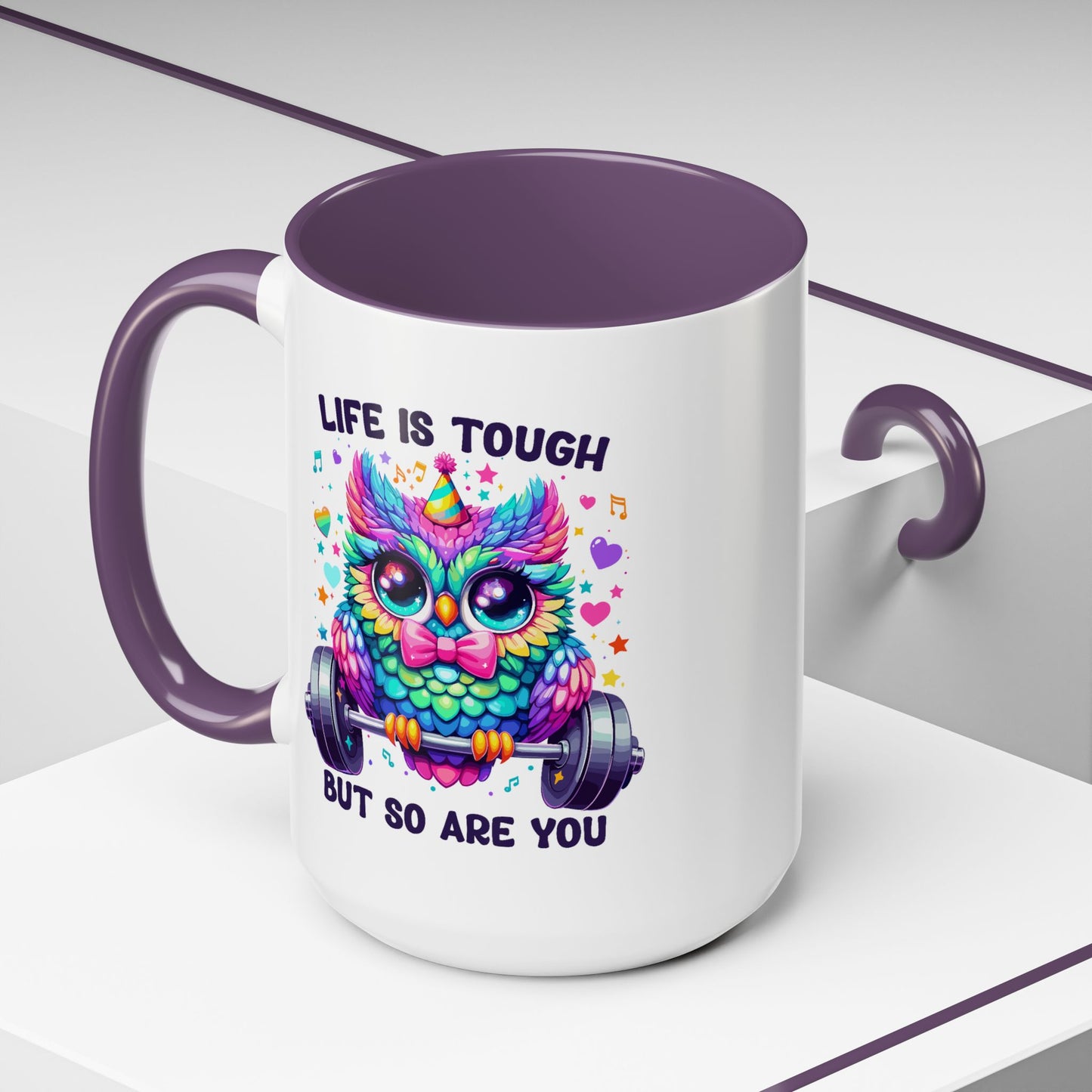 Wellness Mug - Life Is Tough Owl