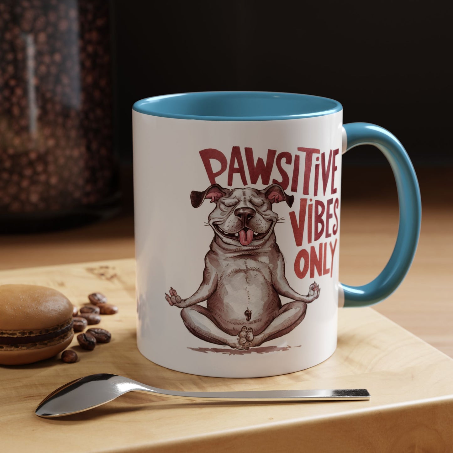 Animal Mug - Pawsitive Vibes Only