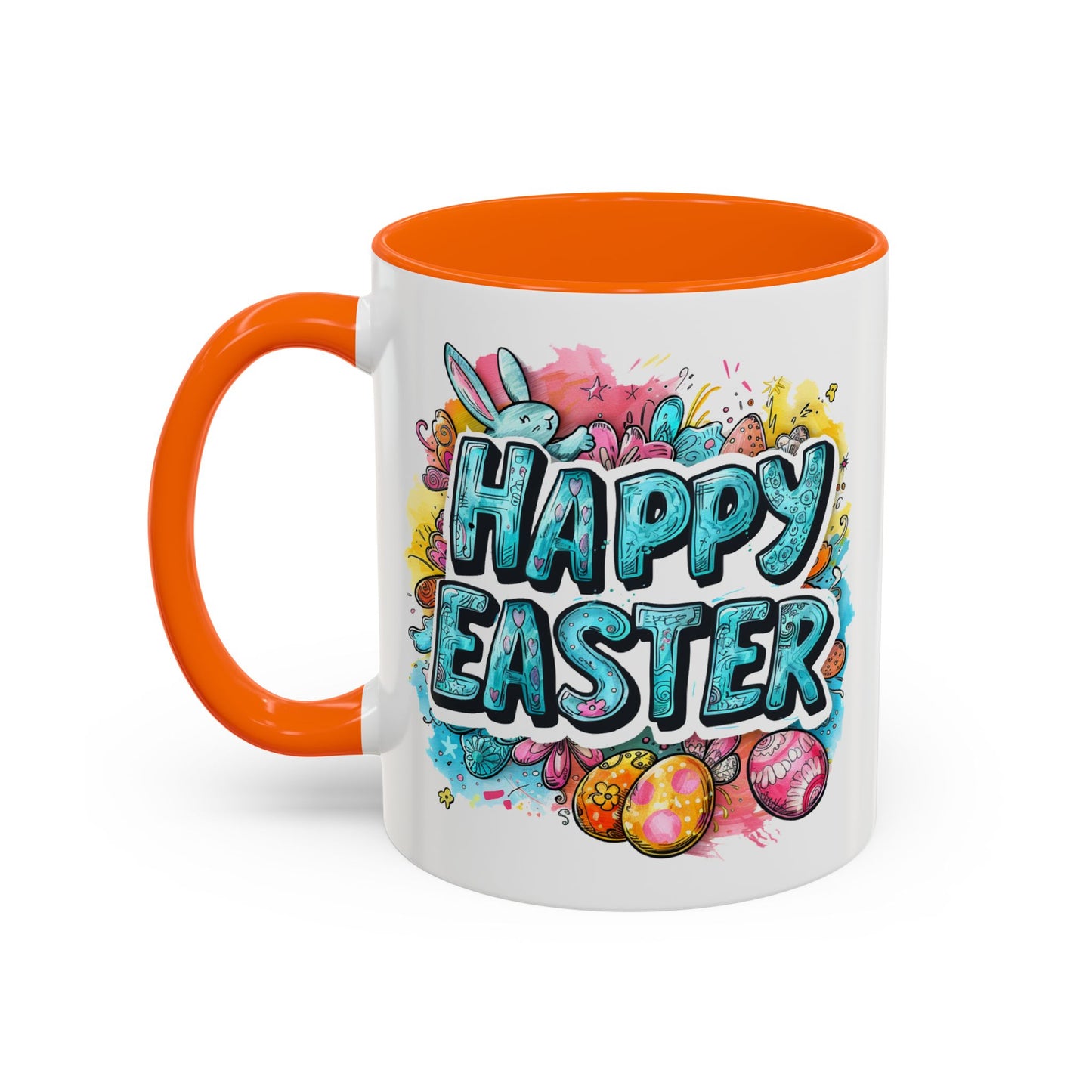 Easter Mug - Happy Easter Blue