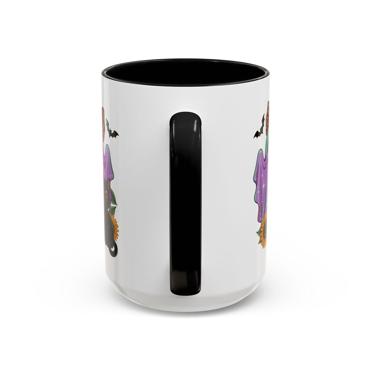 Halloween Mug - Cute Ghost With Cat