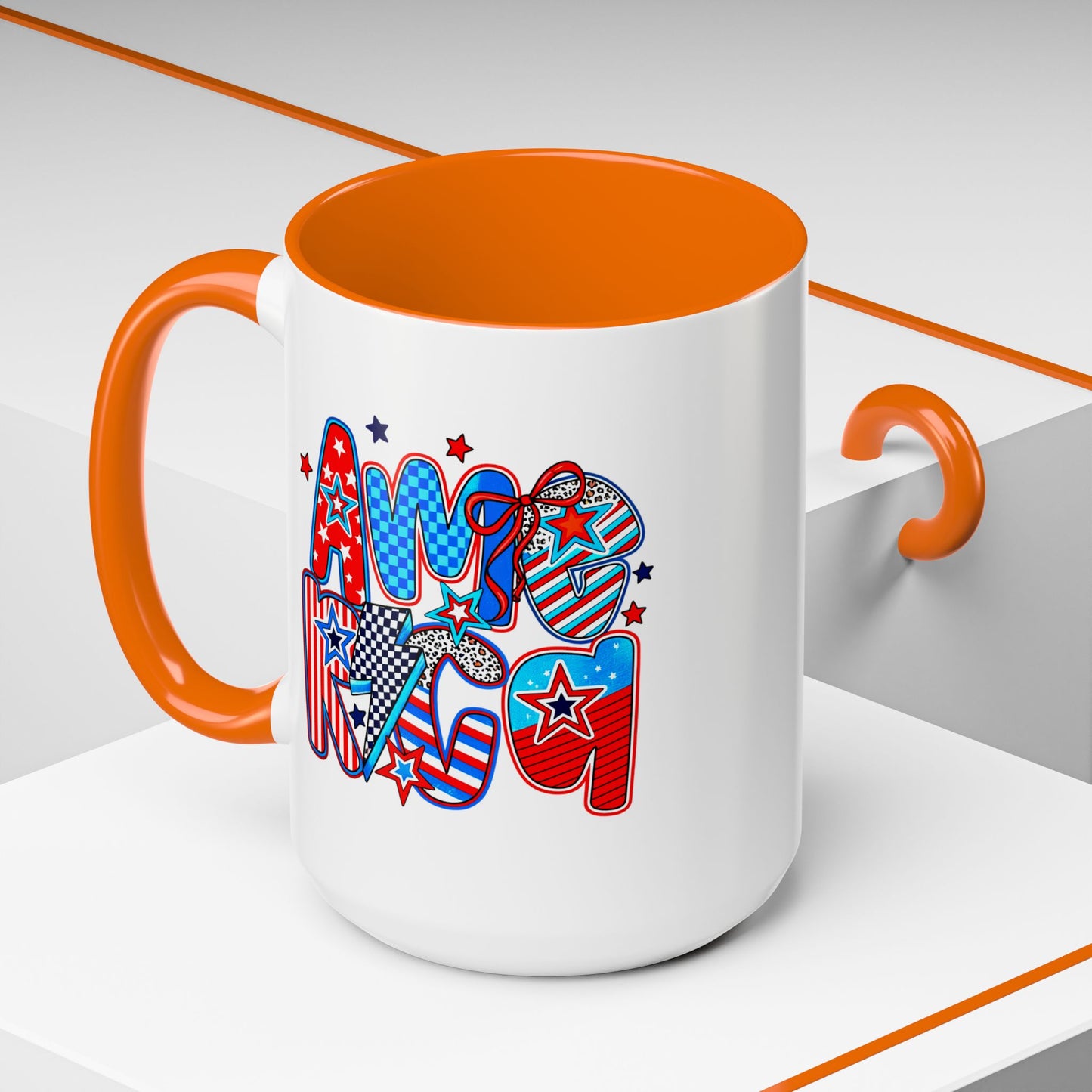 4th of July Mug - Retro America Coquette