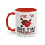 Anniversary Mug - I Love You More Than Chocolate