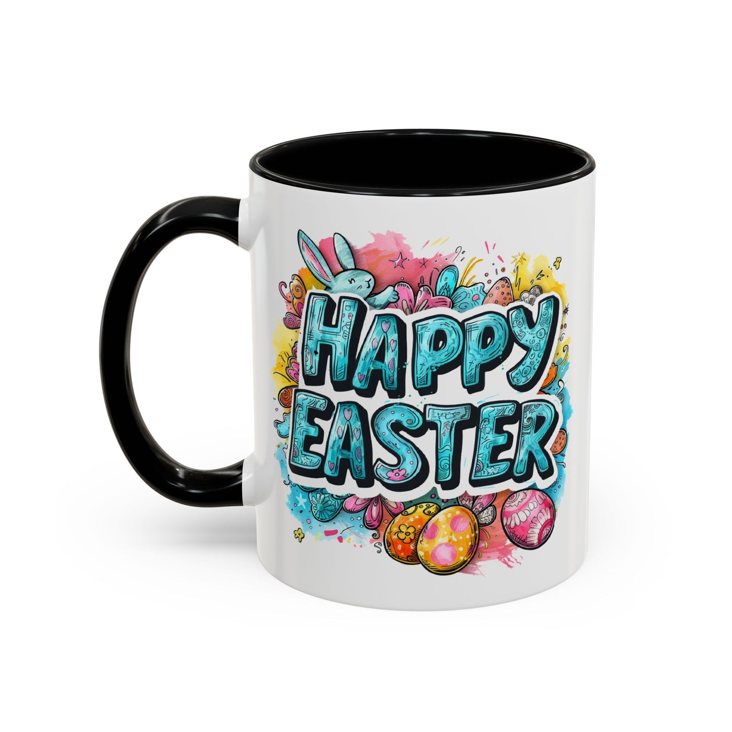 Easter Mug - Happy Easter Blue